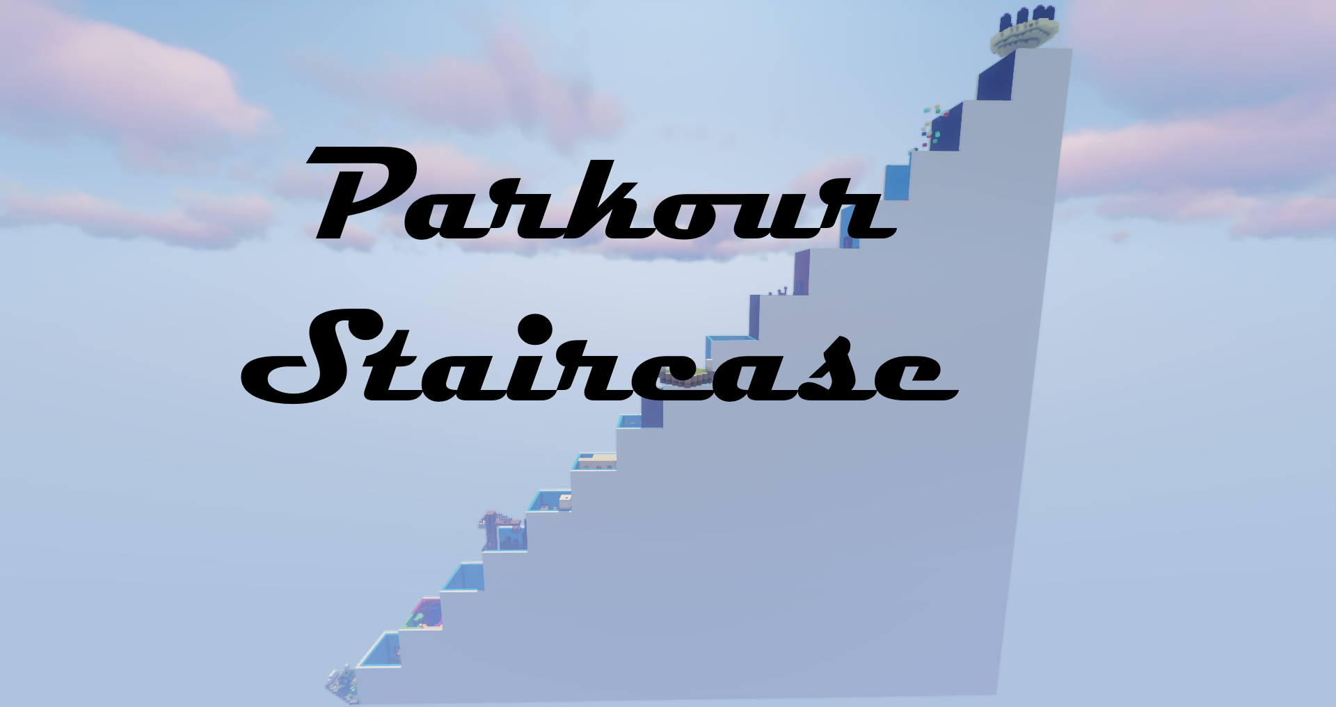 Download Parkour Staircase for Minecraft 1.16.5